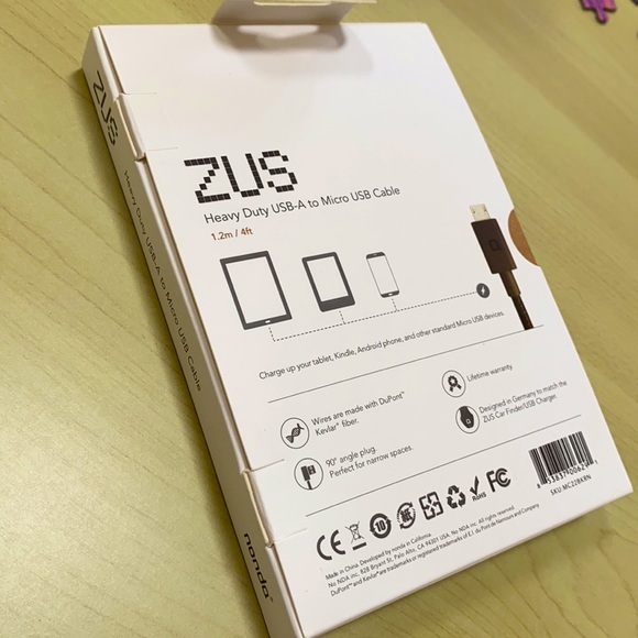 ZUS Heavy duty Micro USB cable - Picture 6 of 6